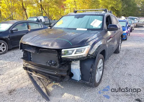 2022 Volkswagen Atlas Cross Sport 3.6L V6 Se W/Technology z USA, uszkodzony, nr VIN 1V2HE2CA2NC224878